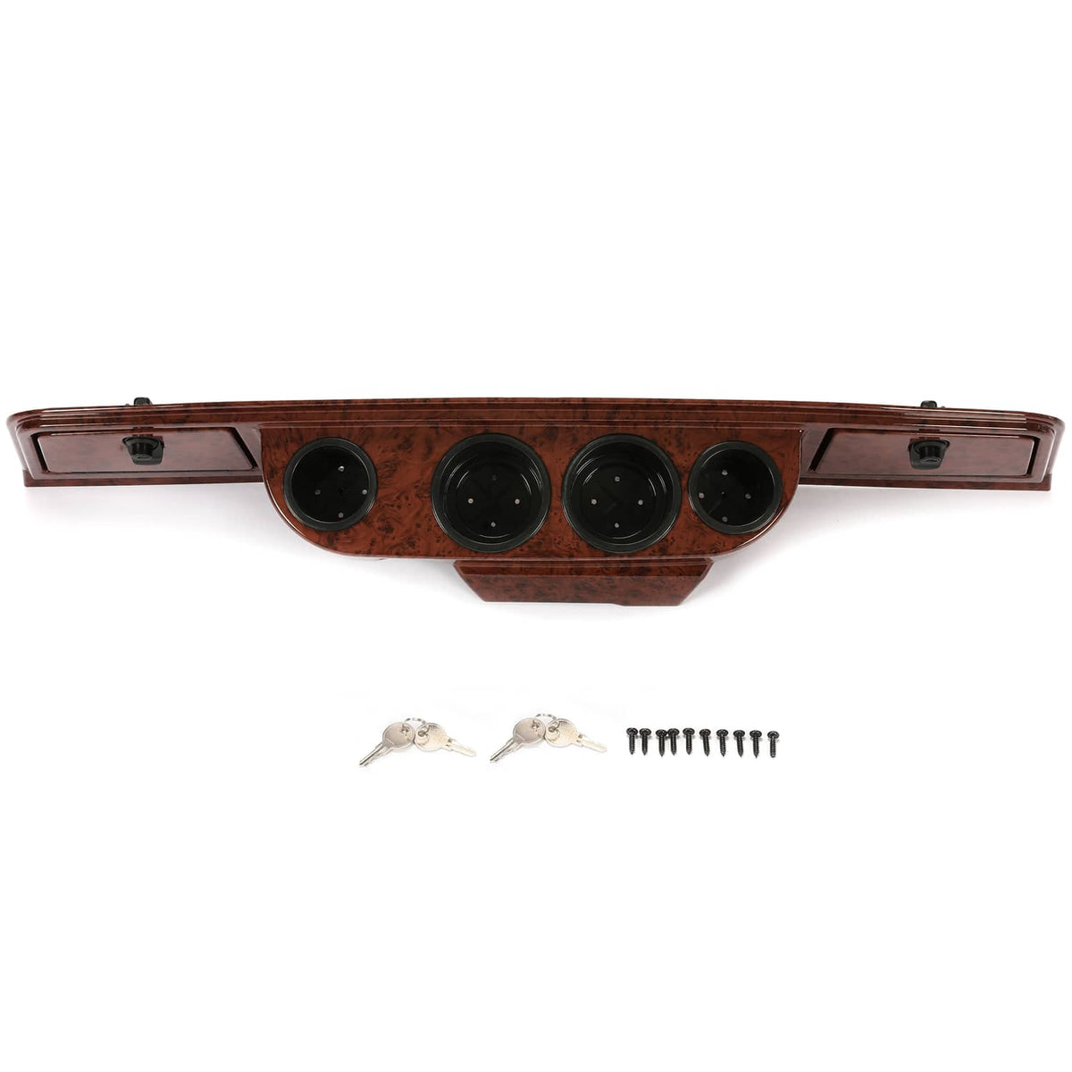 Solidspare For Yamaha G14 G16 G19 G22 Golf Cart Wood Grain Dash Assembly DashBoard Kit