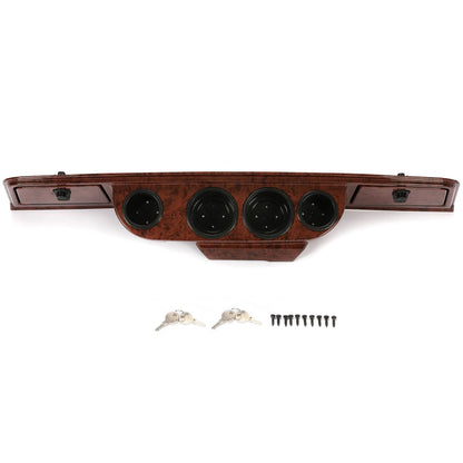 Solidspare For Yamaha G14 G16 G19 G22 Golf Cart Wood Grain Dash Assembly DashBoard Kit