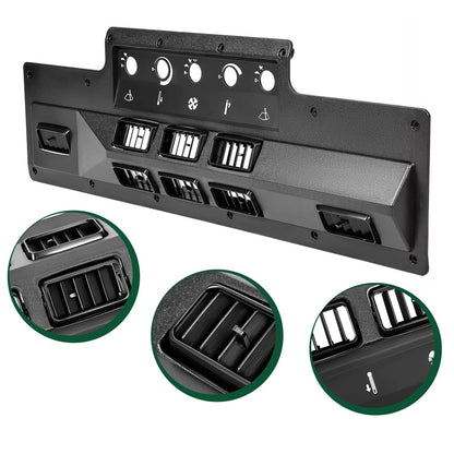 Solidspare A/C Air Conditioning Heat Control Panel Bezel For John Deere 4030 4430 4440 4630