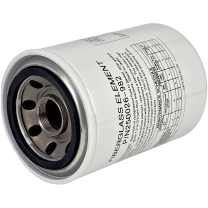 Solid Spare Oil Filter 250028-032 Fit for Sullair Air Compressor 250026-982