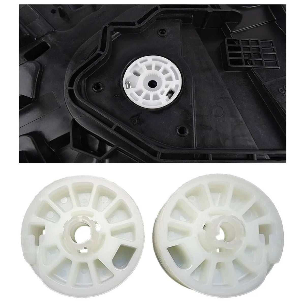 Solid Spare 82471D3011 Window Regulator Motor Inner Gear for Hyundai Tucson 16-20