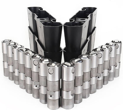 Solidspare Set GM LS7 Lifters & Guide Trays For Chevy GMC LS/LQ 4.8 5.3L 5.7L 6.0L 6.2L
