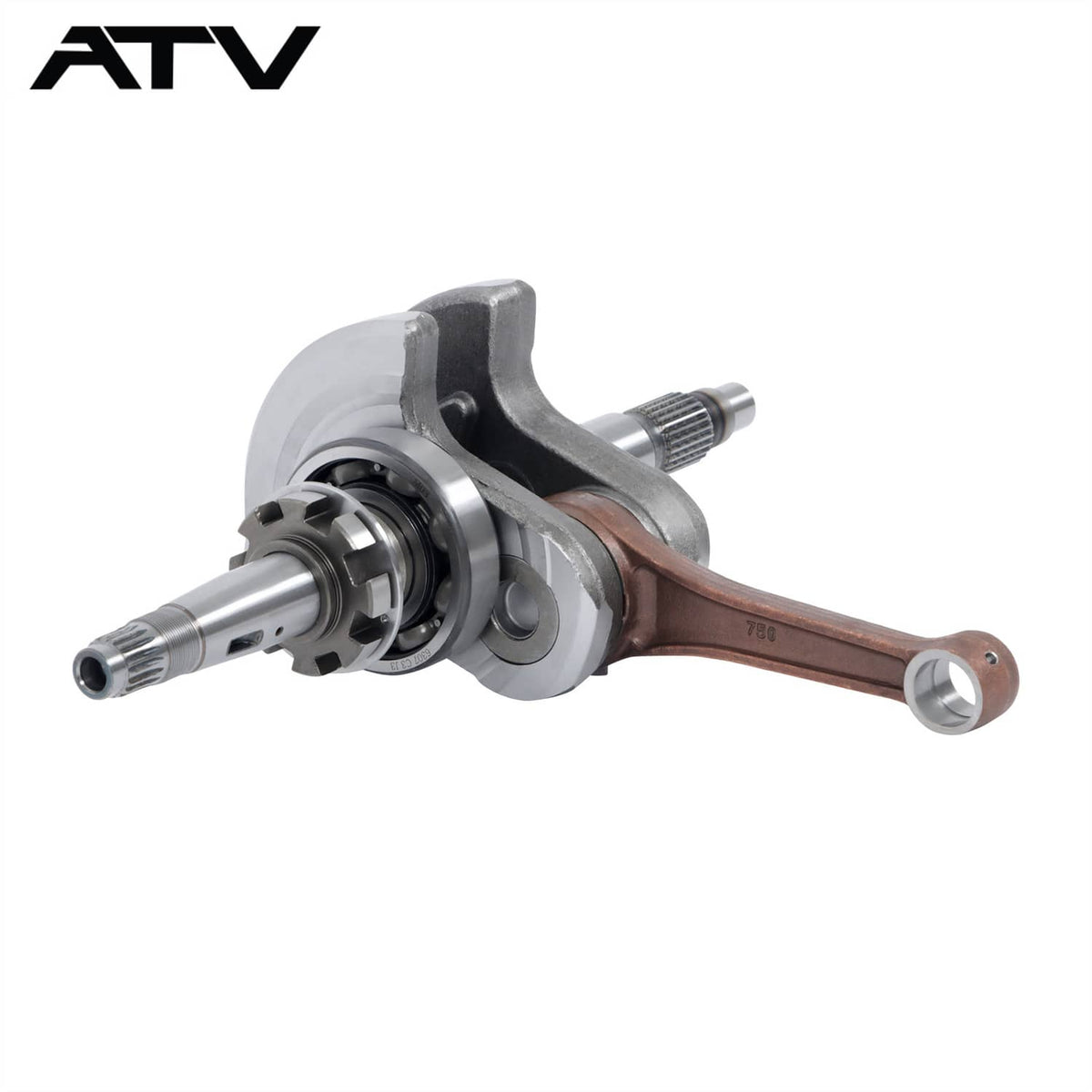 Solidspare US NEW Crankshaft Assy Crank Shaft 1:7 For HiSun 750 For HS HiSun 750 Cub Cadet