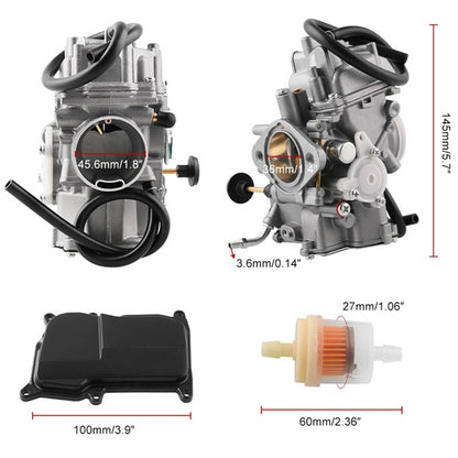 Solidspare Performance Carburetor Carb For Yamaha ATV Warrior 350 YFM350X 1987 - 2004 New
