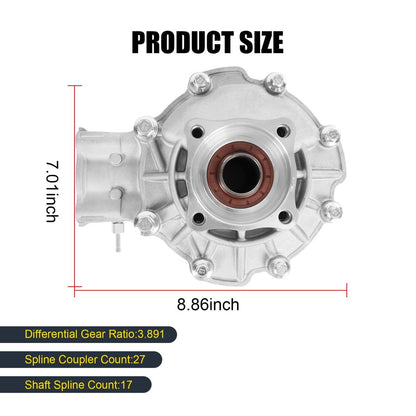 Solidspare Rear Differential Gear Case Fits Honda Fourtrax Big Red 250 41300-HA0-680
