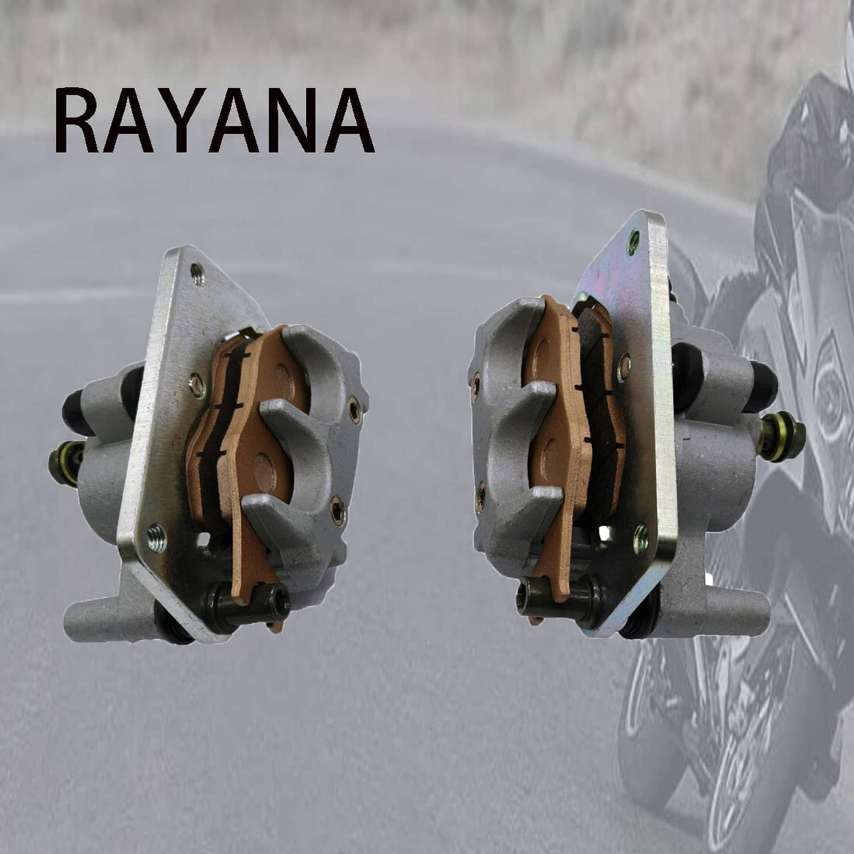 Solidspare US Left Right Front Brake Caliper for Yamaha YFZ450 YFZ450R YFZ450X 2004-2024