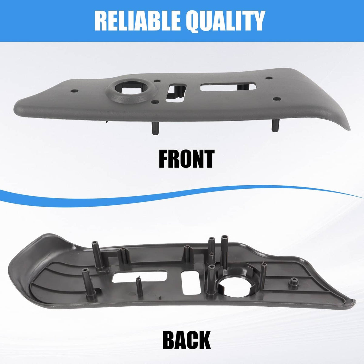 Solidspare Gray Driver Seat Control Switch Trim Cover 88941682 For Tahoe Suburban 2003-2006