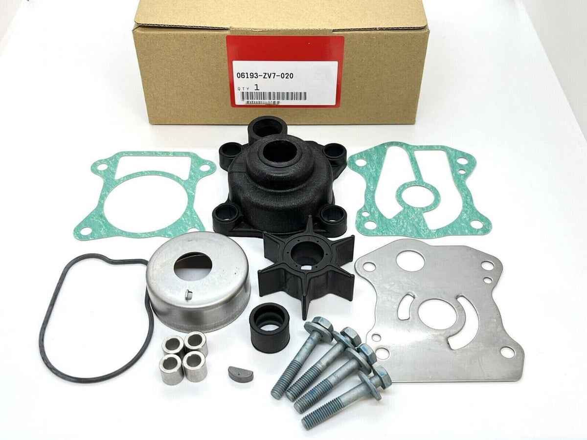 Solid Spare Honda 25/30hp (BF25A/BF25D/BF30A/BF30D) Outboard Water Pump Impeller Repair Kit