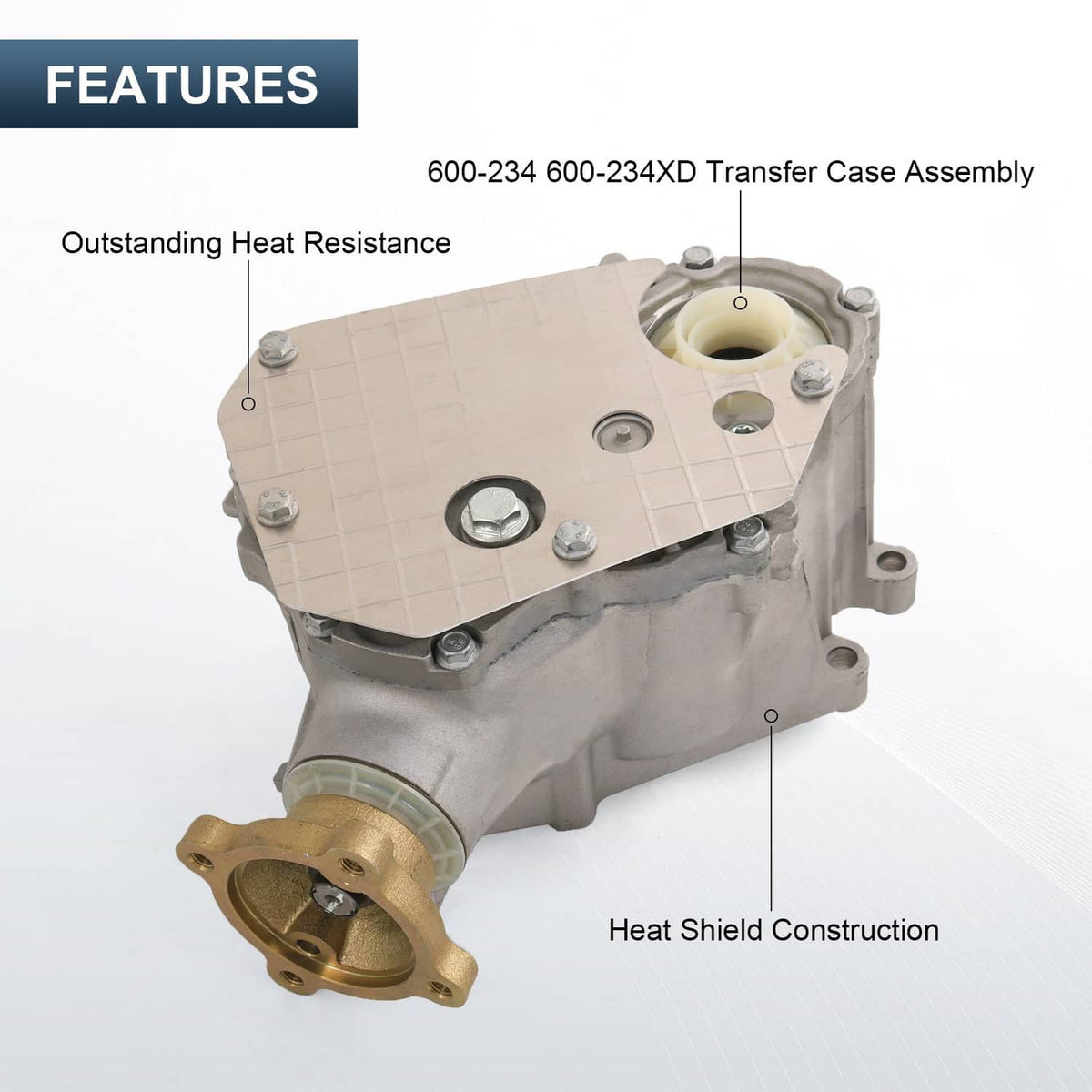 Solidspare Transfer Case Power Take Off For Lincoln Ford 2007-2014 Edge Explorer 600-234XD