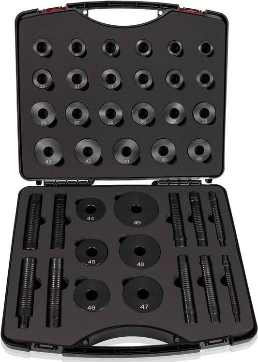 Solid Spare T-0220-39 Master Bushing Driver Kit Bushing Bearing Seal Installer Remover Tool