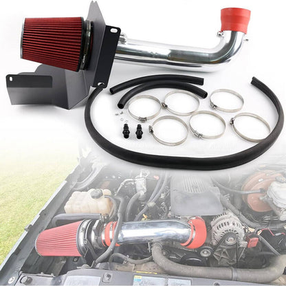Solidspare Cold Air Intake System w/ Filter Shield for 2014-2018 Chevy GMC 1500 5.3L 6.2L