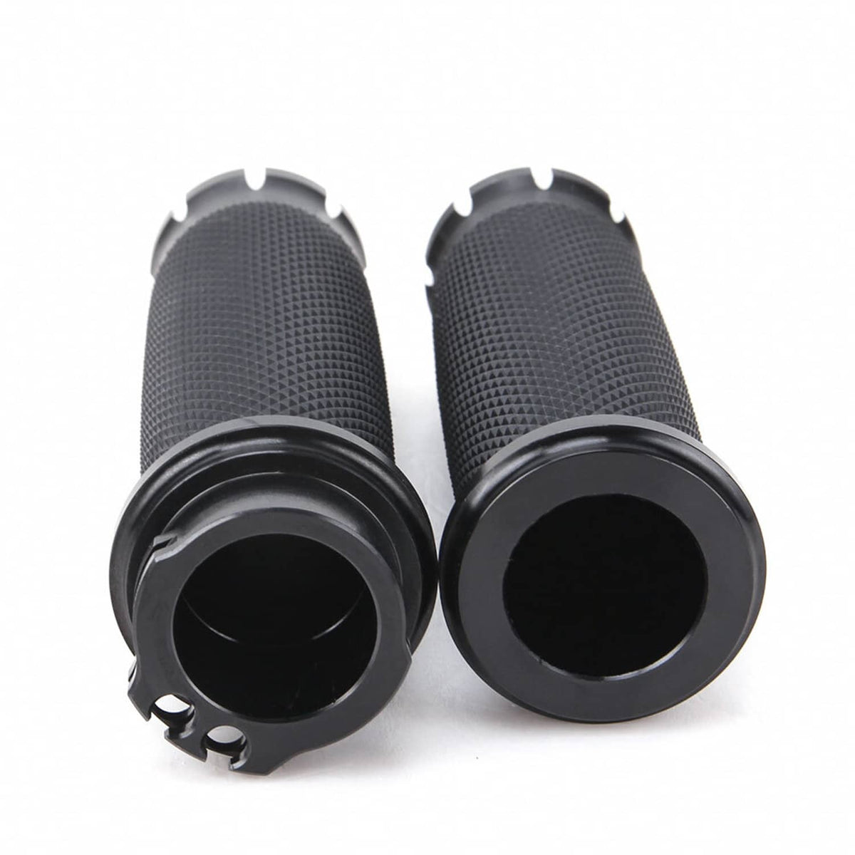 Solidspare Motorcycle Handlebar Hand Grips For Harley Softail Dyna Sportster Chopper Bobber