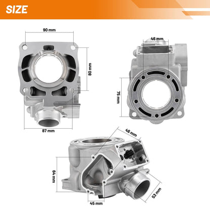 Solidspare Cylinder Piston Gasket Top End Rebuild Kit For 2005-2021 Yamaha YZ125 YZ 125
