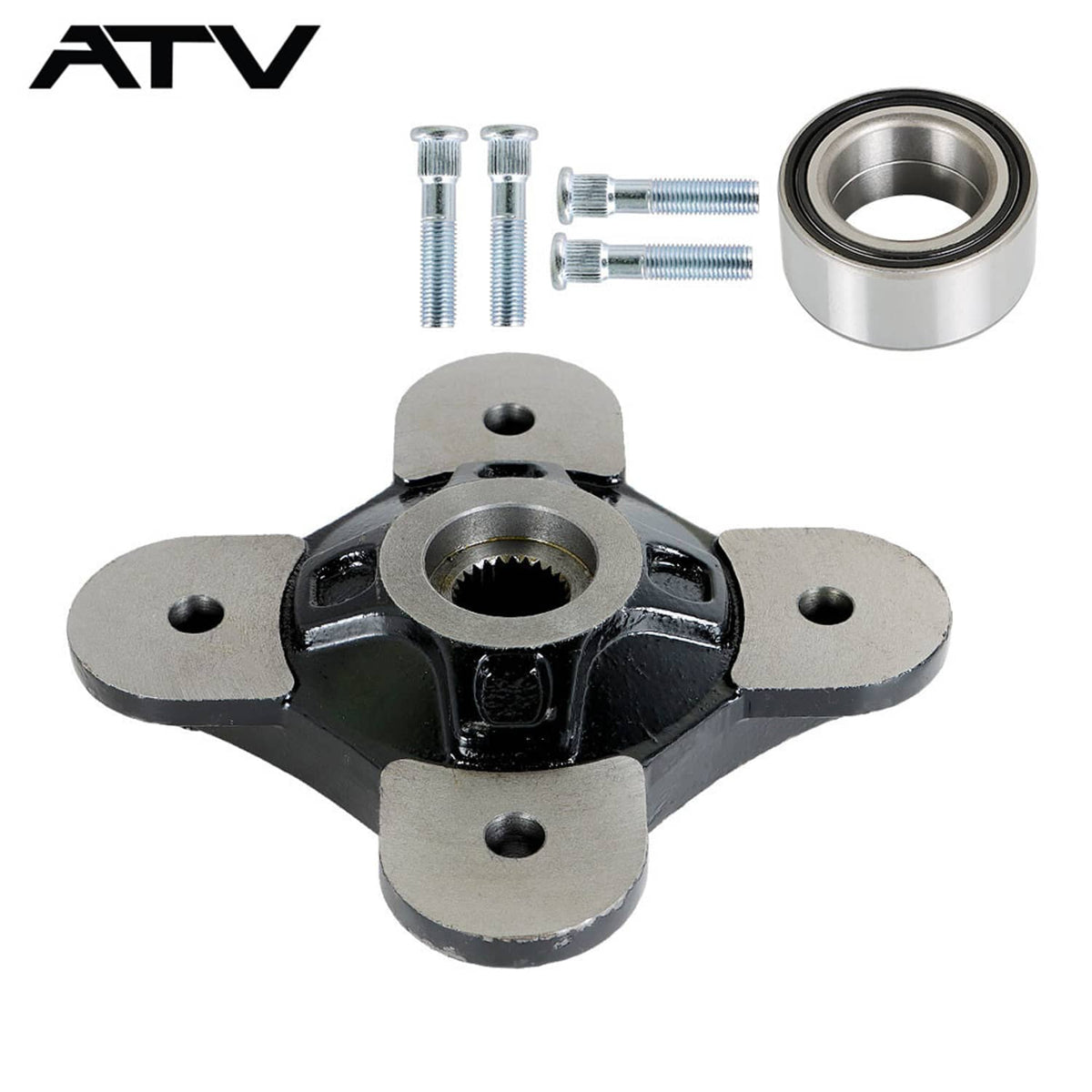 Solidspare NEW Front Rear Wheel Hub Kit For Polaris RZR XP 1000 RZR XP 4 1000 2014-2017
