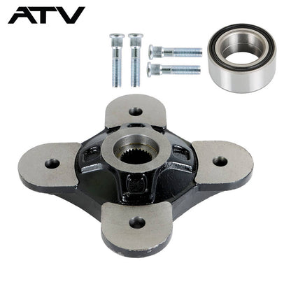 Solidspare NEW Front Rear Wheel Hub Kit For Polaris RZR XP 1000 RZR XP 4 1000 2014-2017