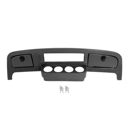Solidspare Carbon Fiber Style Dashboard Dash Cover For EZGO Freedom TXT S4/L4/S6/L6 2014-Up