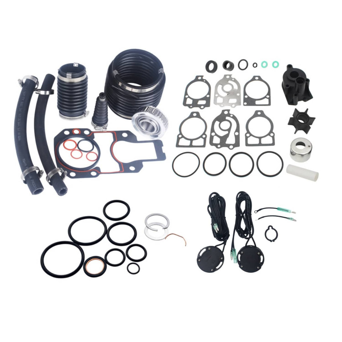 Solid Spare MerCruiser Marine Sterndrive Transom Bellow Kit 30-803097T1 25-87400A2 96148A5