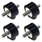 (4) Fender Deck Isolator Mounts for John Deere 322 330 332 Lawn Garden Tractor
