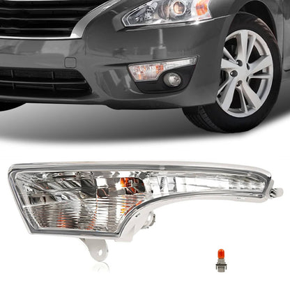Solid Spare Turn Signal Light Front Driver Side For Nissan Altima 2013-2018 261353TA0A