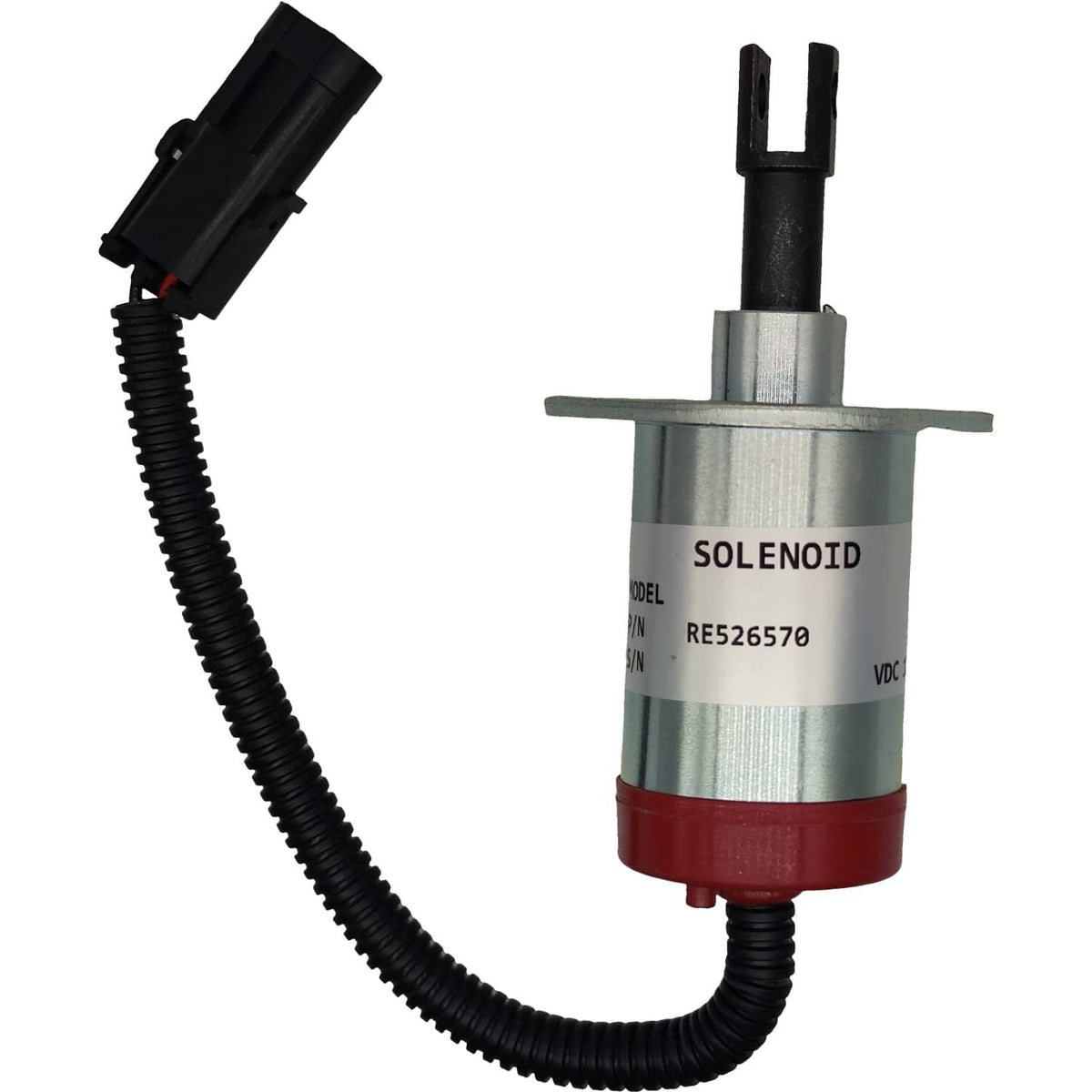 Solid Spare RE526570 Stop Solenoid for John Deere 315 317 320 325 328 332 CT315 CT322 CT332