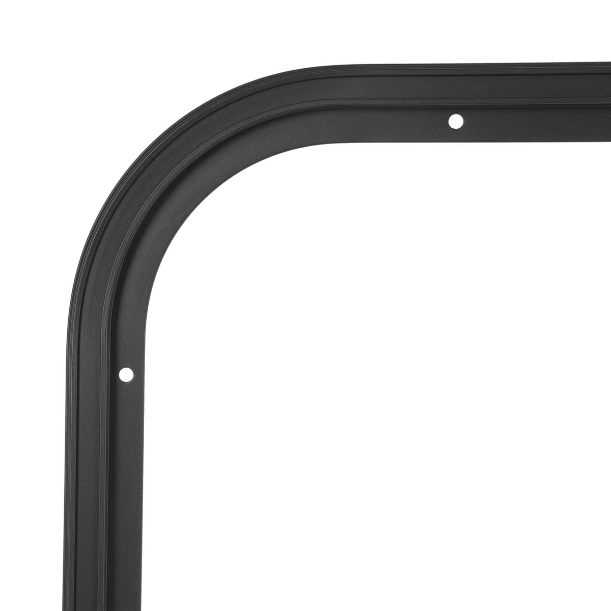 Solidspare For Camper RV Window 42" W X 22" H Teardrop Horizontal Sliding Glass W/ Trim