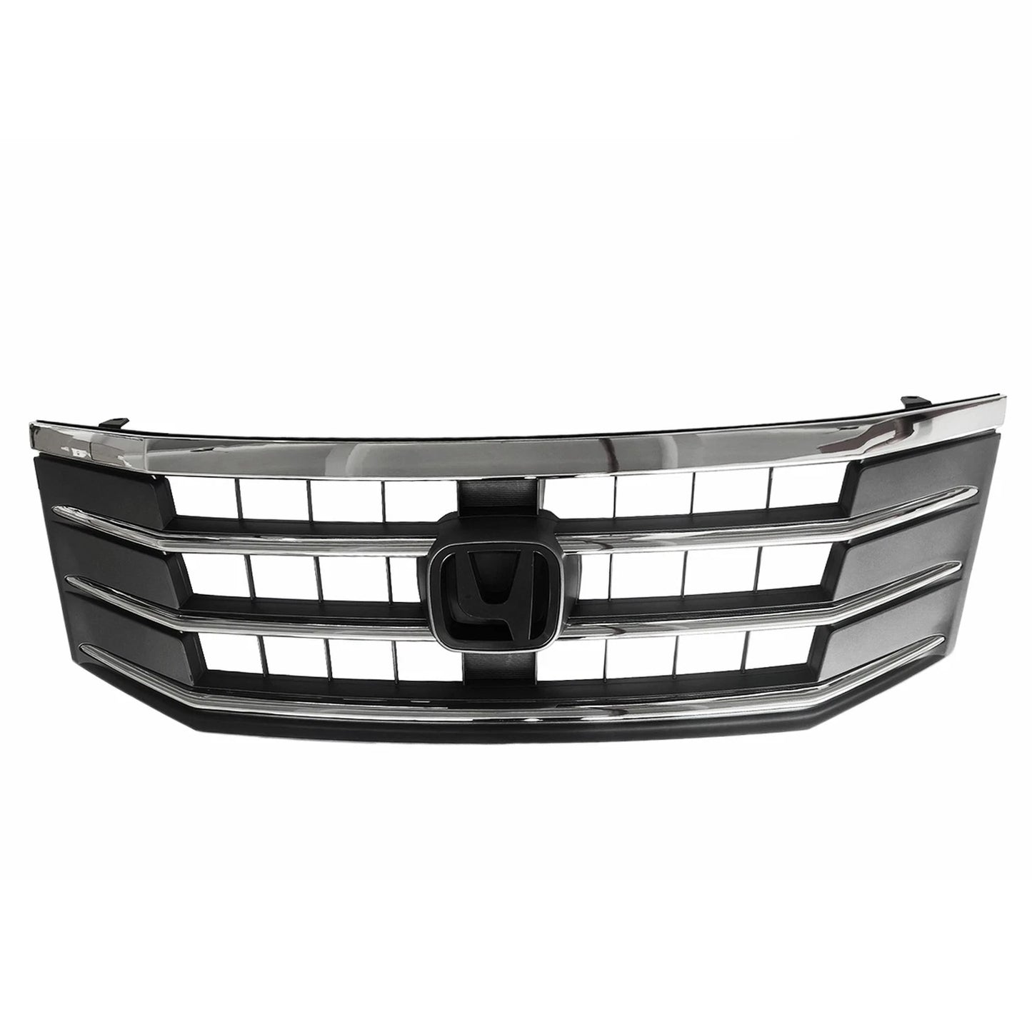 For 2010 2011 2012 Honda Crosstour EX EX-L Front Upper Chrome Bumper Mesh Grille