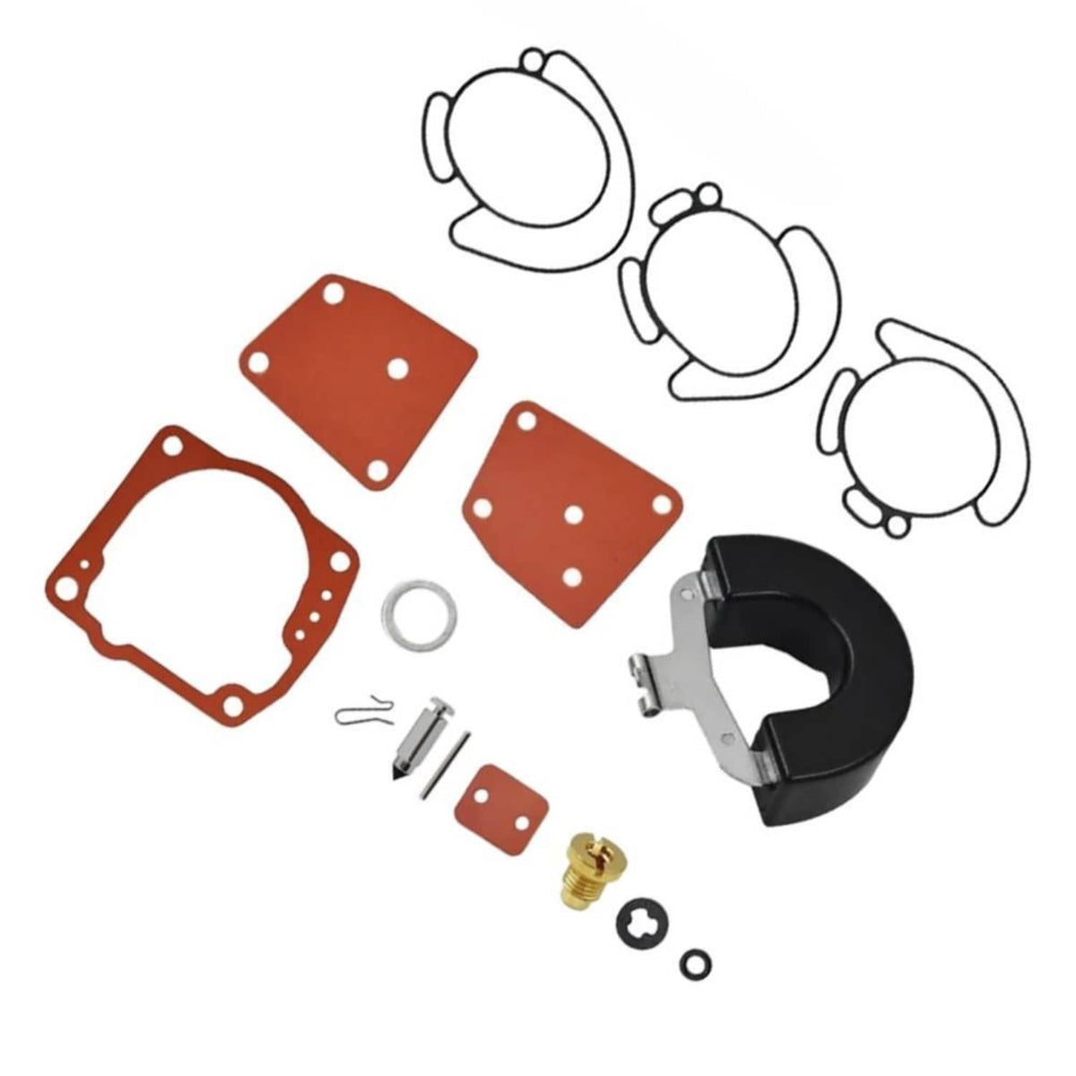 Solid Spare For Johnson Evinrude 18-7247 438996 V4, V6 150 HP 1998-2002 Carburetor Kits