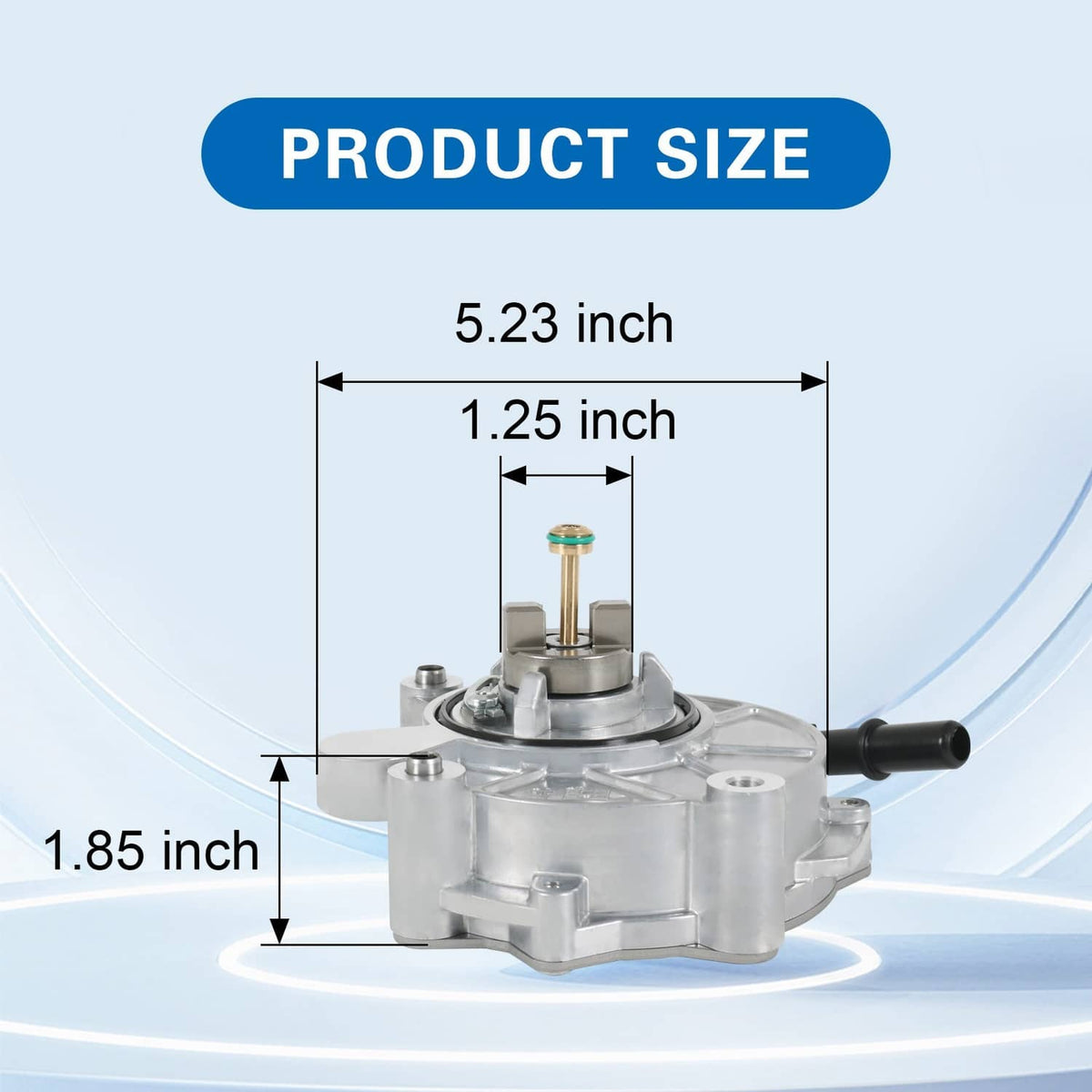 Solidspare 904-858 Brake Vacuum Pump For Ford Expedition F150 V6 3.5L 2015-2017 3.5L Engine