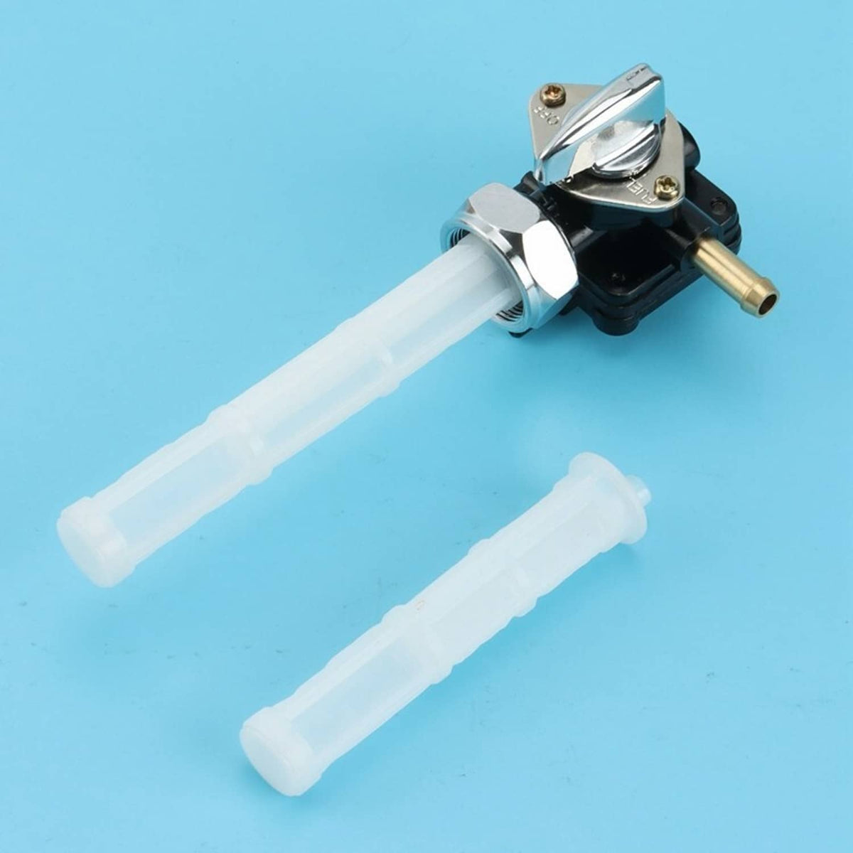Solid Spare Fit for Harley FLST FXST FLT FXD 1995-2001 Fuel Valve Petcock Male Thread US