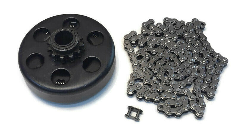 Centrifugal Clutch and #35 Chain Kit for 1984-Older Manco Dingo 285, 286 Go Kart