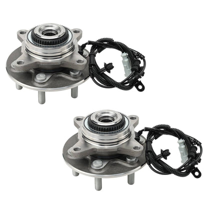 Solidspare Pair Front Wheel Bearing Hub Assembly for Ford F-150 F150 2018 2019 2020 4WD