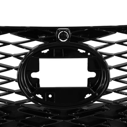 Front Grille W/ Camera Hole Gloss Black Fit Lexus IS350 IS300 F SPORT 2021-2024