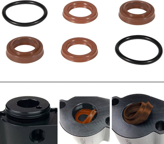 Solid Spare Cylinder Seal Kit for SeaStar BayStar HC4645H,HC4648H,HC4658H,HP4600,FSM131 Gen2