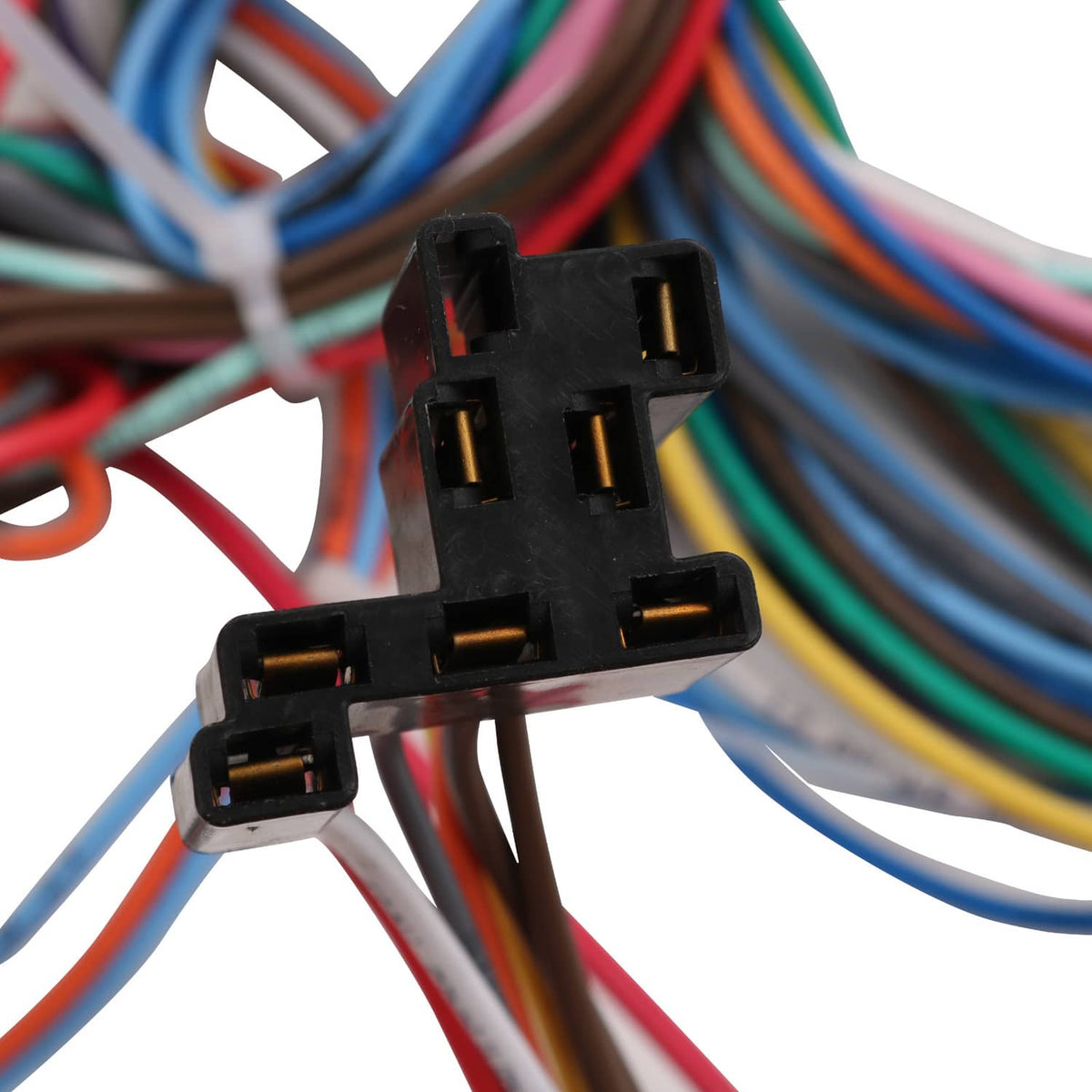 Solidspare Universal 22 Circuit Wiring Harness Street Hot Rat Rod Custom Wire Kit XL WIRES