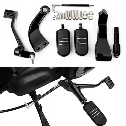 Solidspare For Harley Sportster 883 Iron XL883N 2009-13 Mid Forward Controls Footpeg Levers