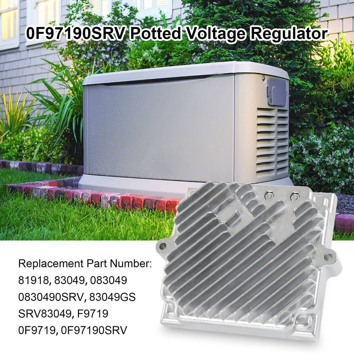 Solidspare FOR Generac Voltage Regulator PCB 0F9719 083049 0F97190SRV