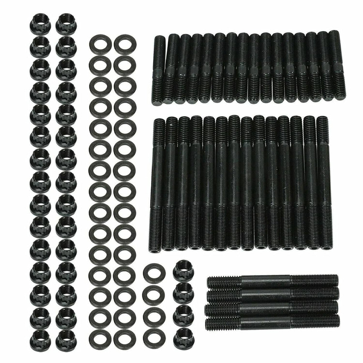 Solidspare PCE279.1001 Cylinder Head Stud Kit For Small Block Chevy SBC 265 267 283 302 350