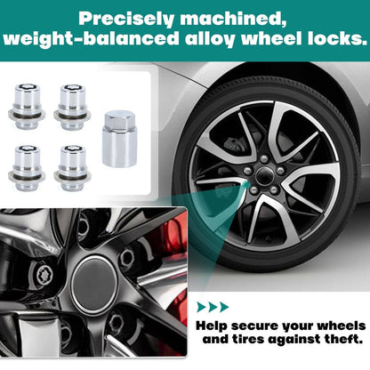Solidspare Alloy Wheel Lock Lug Nut Set For Anti Theft For Toyota and Lexus 00276-00900