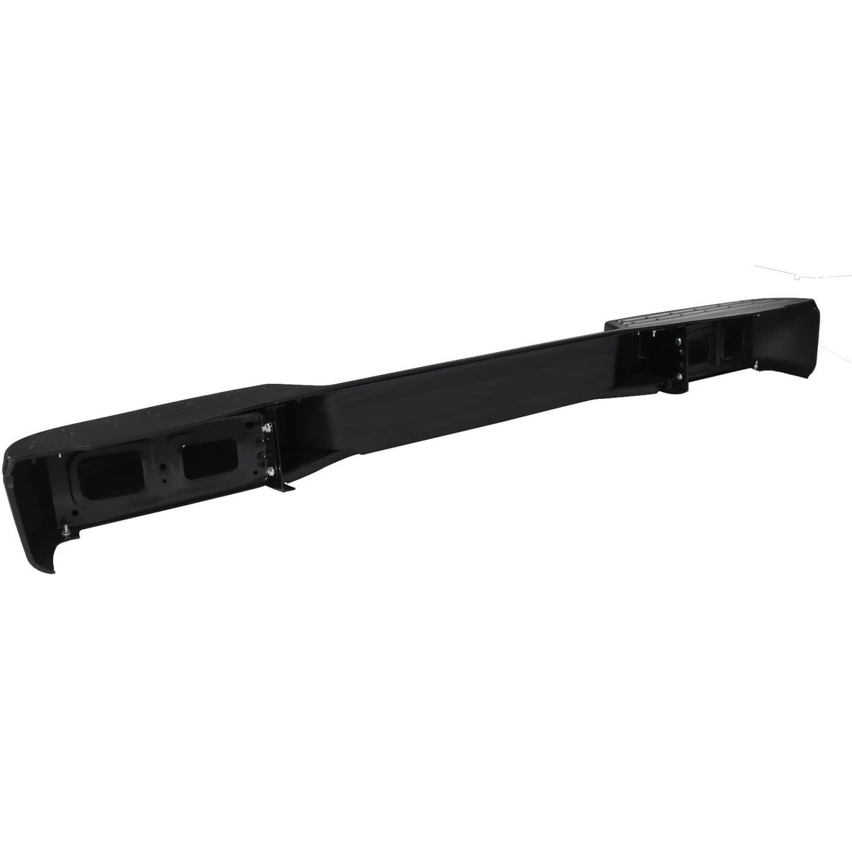 Solidspare Black Rear Step Bumper Assembly For Nissan NV1500 NV2500 NV3500 2012-2021 Steel