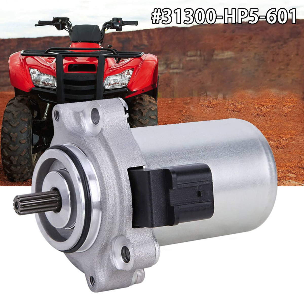 Solidspare Power Shift Control Motor 31300-HP5-601 fits for Honda Rancher 420 2007-2023