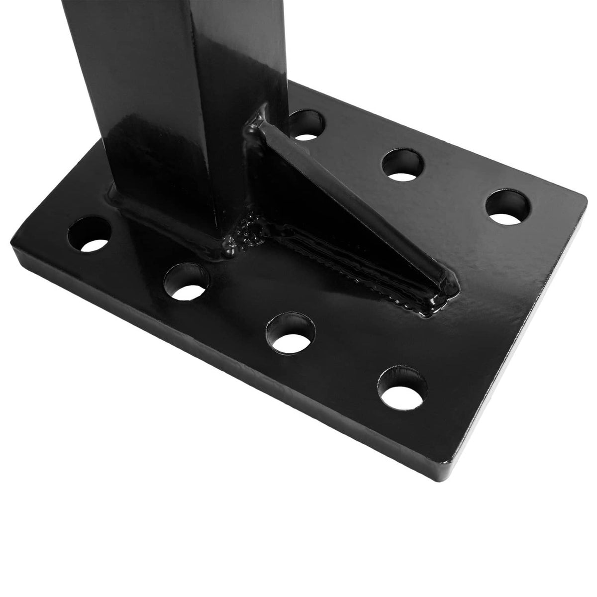 Solidspare Hook Mounting Plate 3-Position 8 Hole For 2 Inch Receiver Hitch 20000LBS