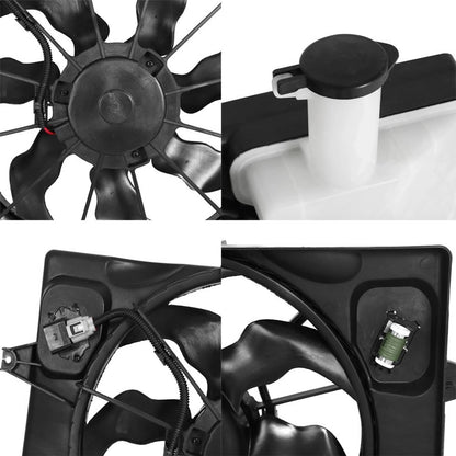 Solidspare Engine Radiator Cooling Fan for 2017-20 Hyundai Elantra 2019-2022 Kia Forte 2.0L