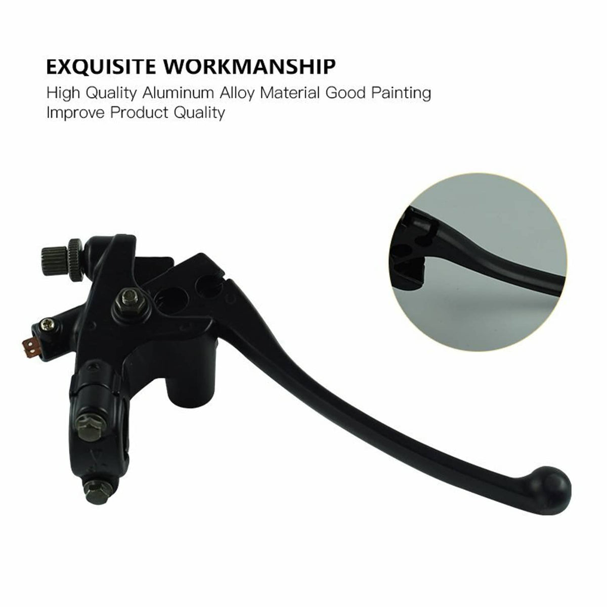 Solidspare Handlebar Brake Master Cylinder Clutch Lever for Suzuki GN125 GN250 GSX250