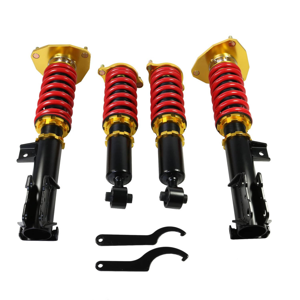 Solidspare Full Coilovers For 2000-2005 Mitsubishi Eclipse 3rd-Gen D53A / D52A Adj Height