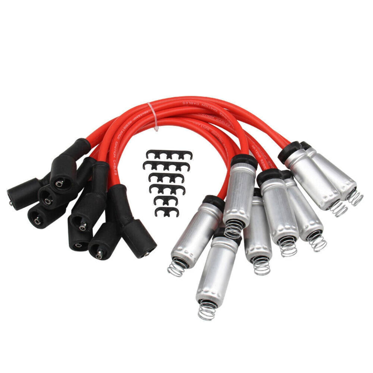 Solidspare High Performance UF414 Ignition Coil+Spark Plug+Wire For Chevy GMC 5.3L 6.2L V8