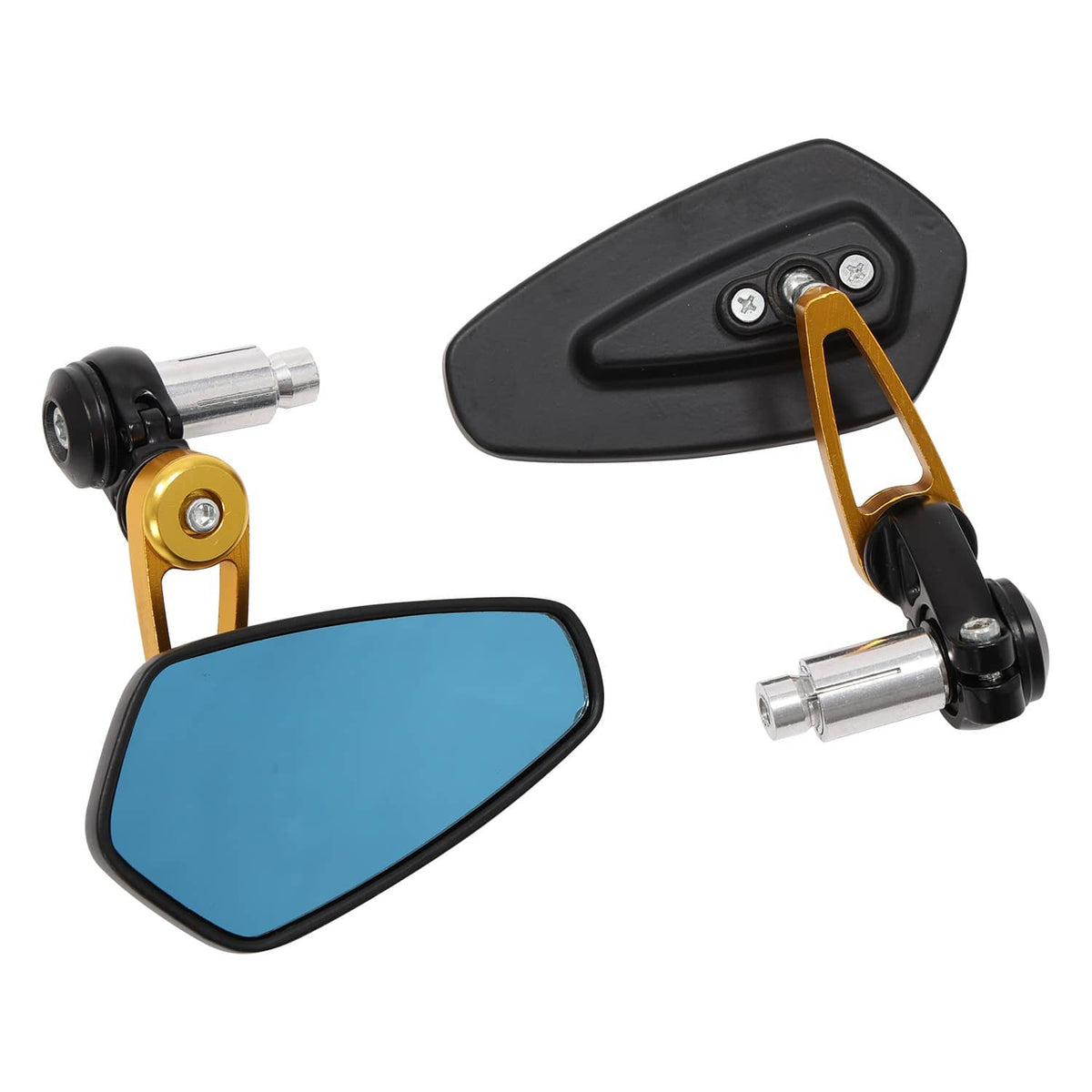 Solidspare 7/8" 22mm Handle Bar End Mirrors Rearview Arrow For 890 390 690 790 1290 1090