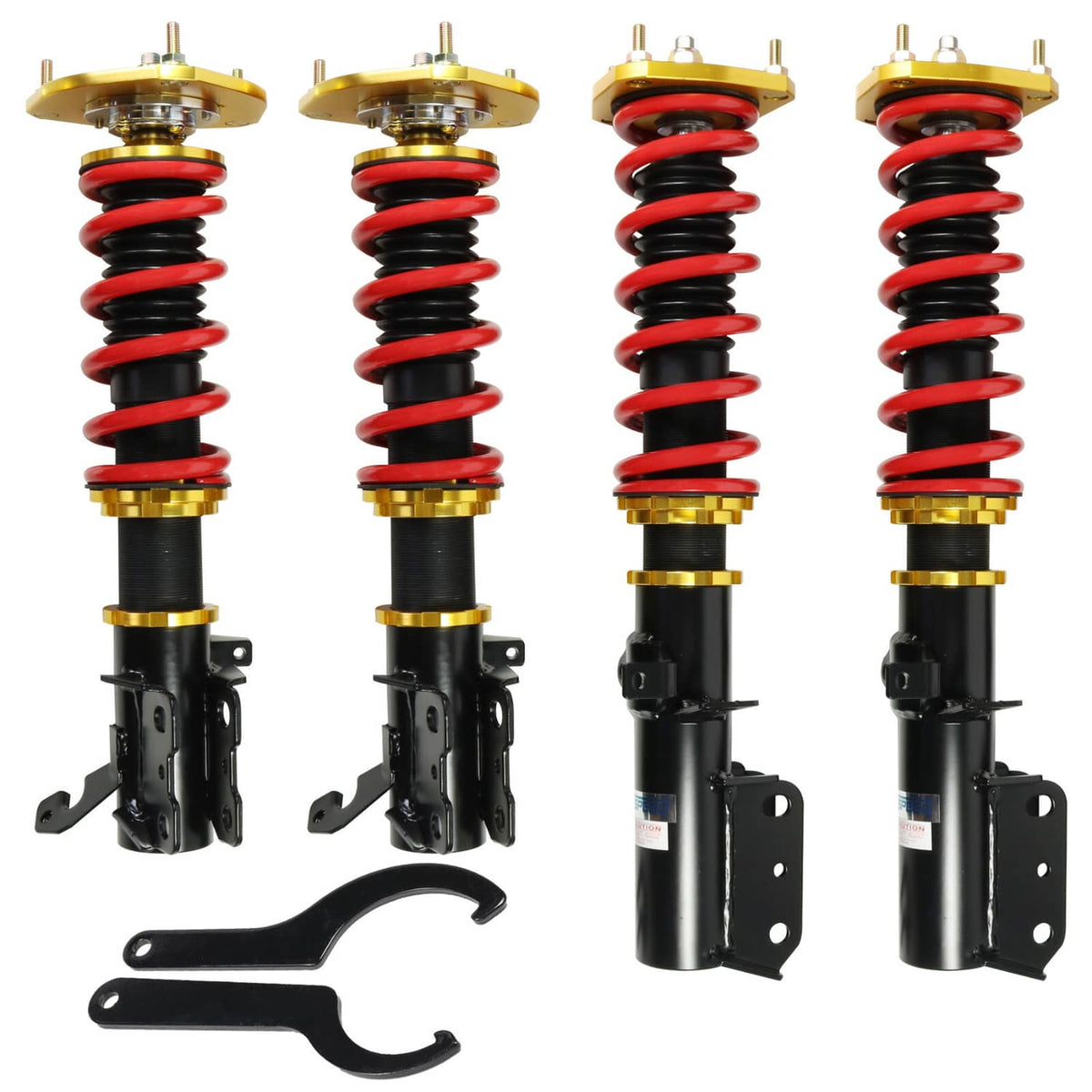 Solidspare 4PCS Coilovers Struts Suspension For 88-99 Toyota Corolla E100 AE101 Adj Height