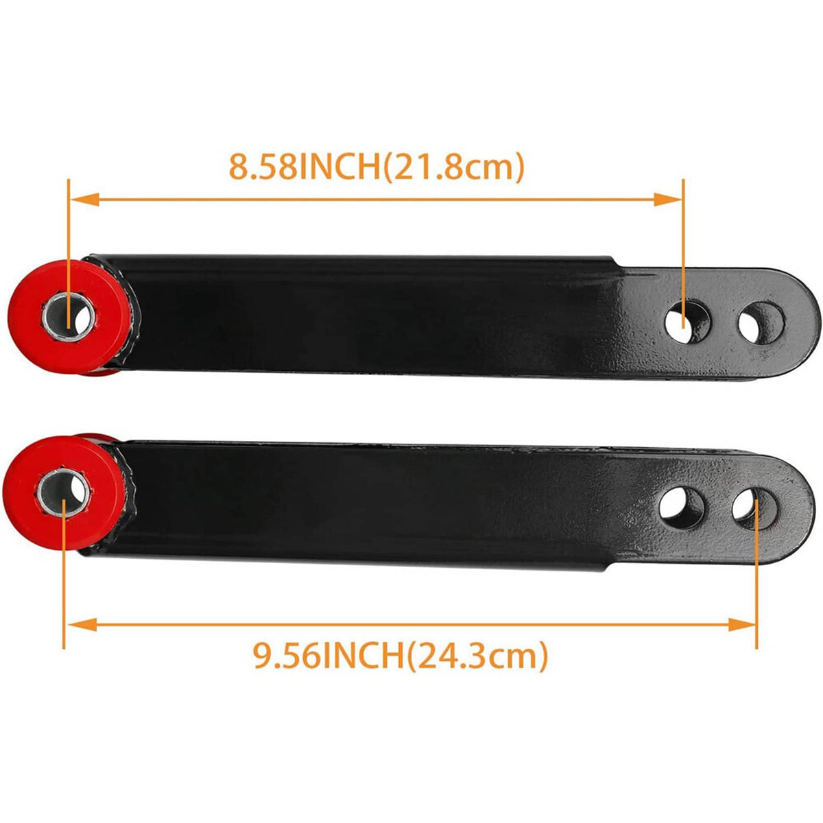 Solidspare 3 inch Rear Drop Shackles For 01-10 Chevy GMC Sierra Silverado 1500HD 3500HD 2WD