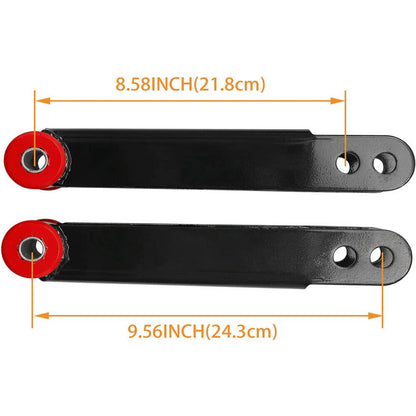 Solidspare 3 inch Rear Drop Shackles For 01-10 Chevy GMC Sierra Silverado 1500HD 3500HD 2WD