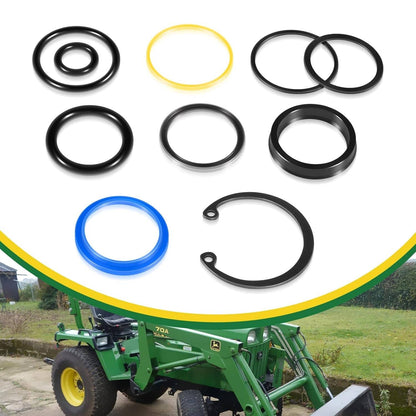 Solidspare AM118391 Cylinder Seal Kit fit for John Deere 40 44 60 70 70A Loader 1-1/2” Bore